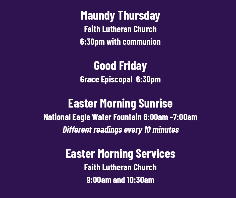Easter - Faith Lutheran Church